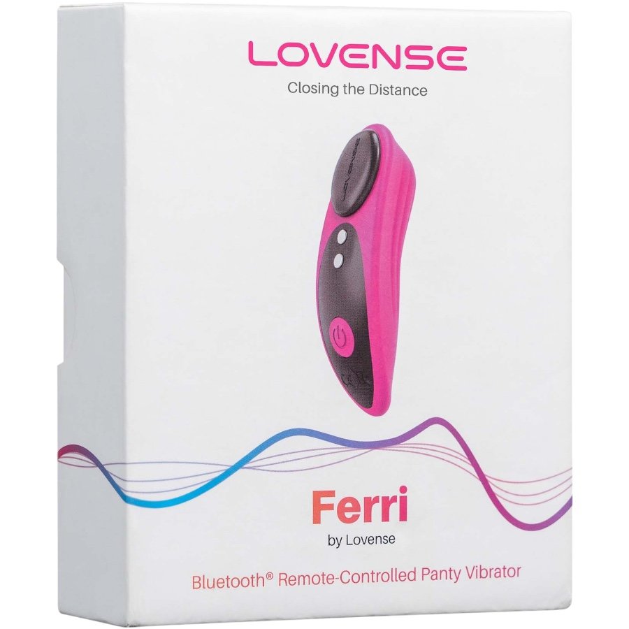 Lovense Ferri App Controlled Rechargeable Clitoral Panty Vibrator
