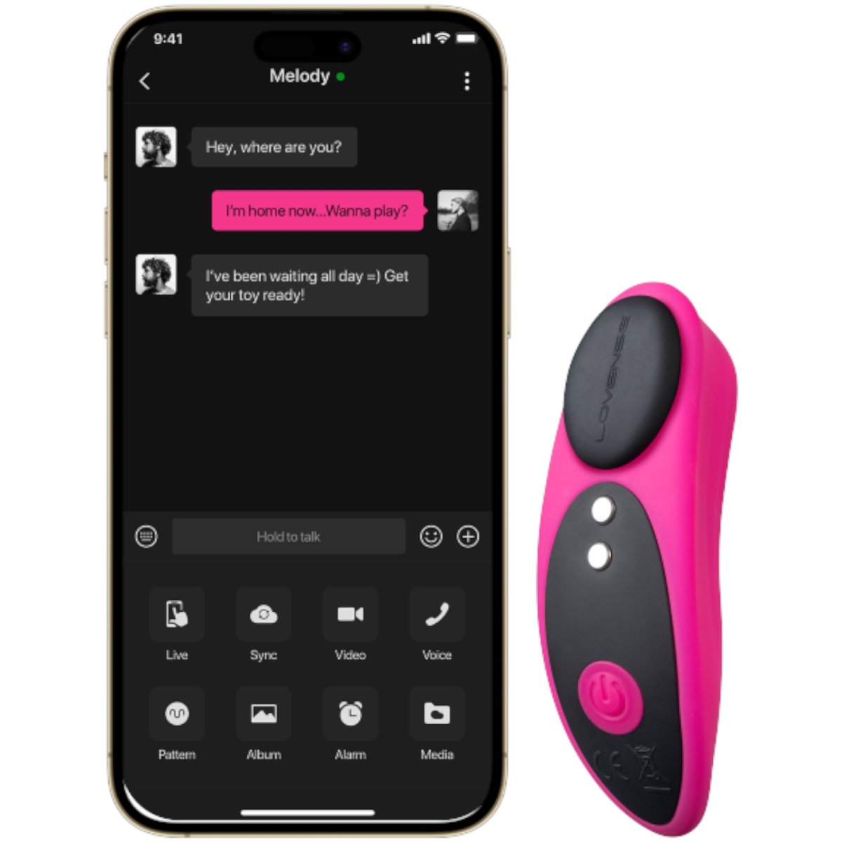 Lovense Ferri App Controlled Rechargeable Clitoral Panty Vibrator