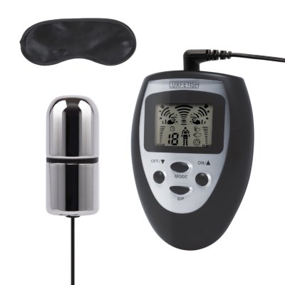 Lux Fetish Electro Sex Shock Bullet With Remote Control