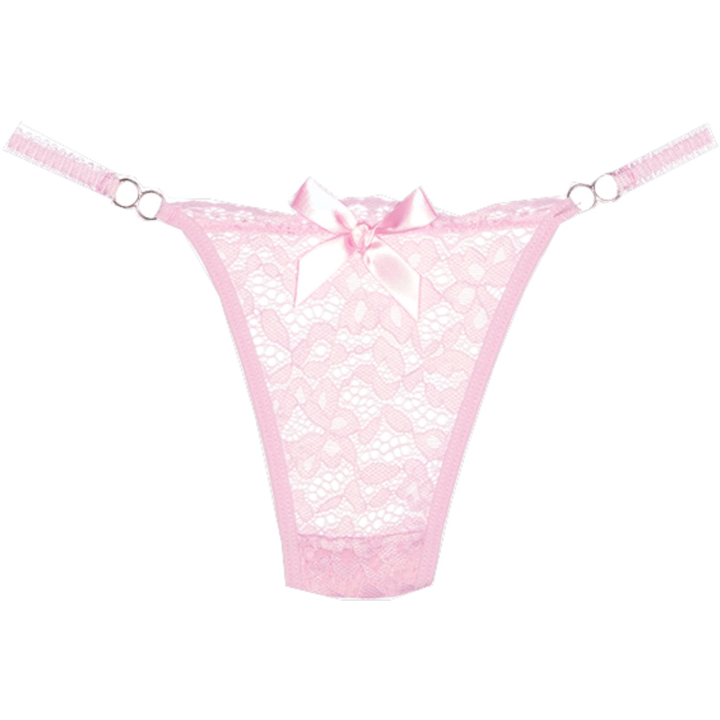 Allure Sunset Lace Thong with Bow