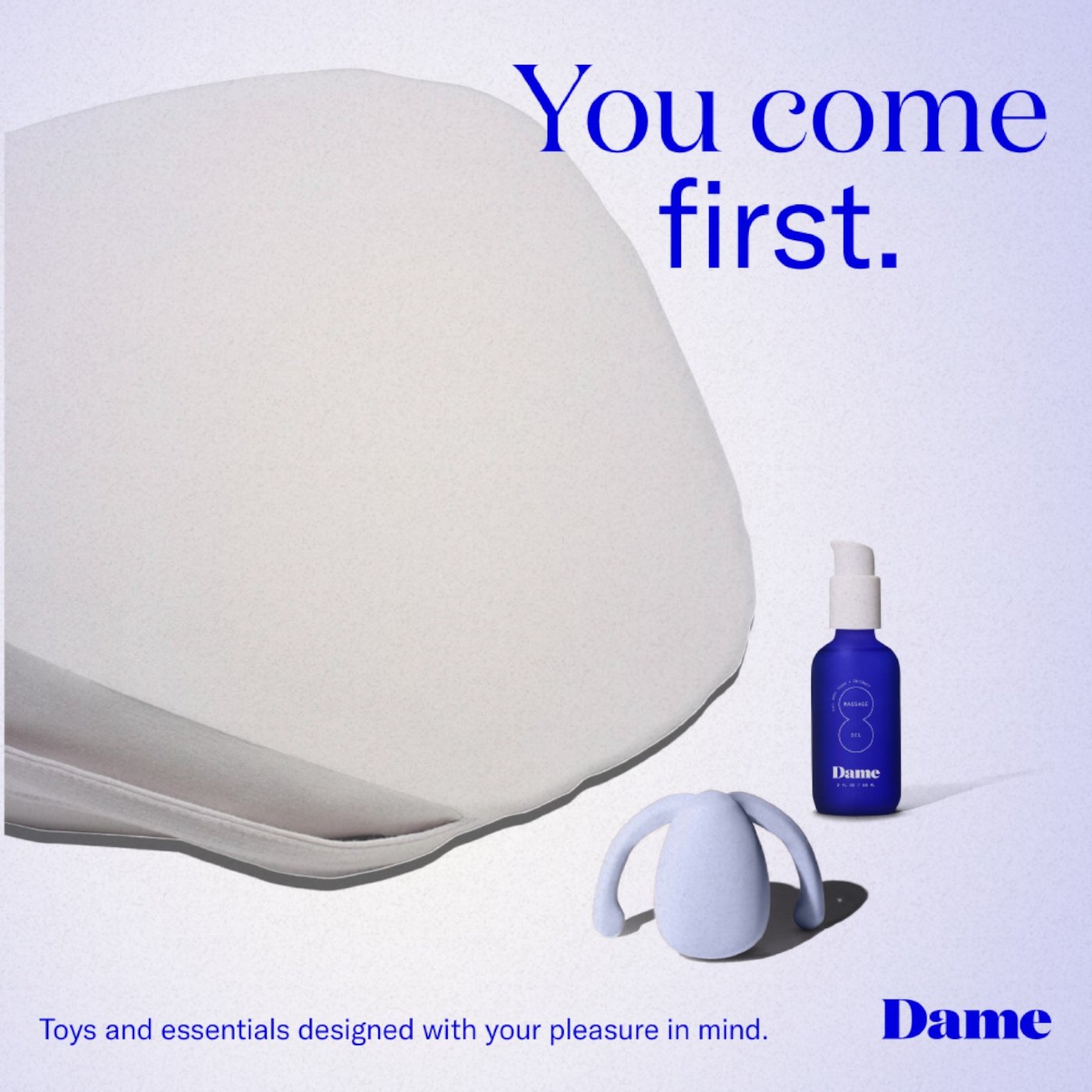Dame Eva Waterproof Rechargeable Wearable Vibrator for Couples