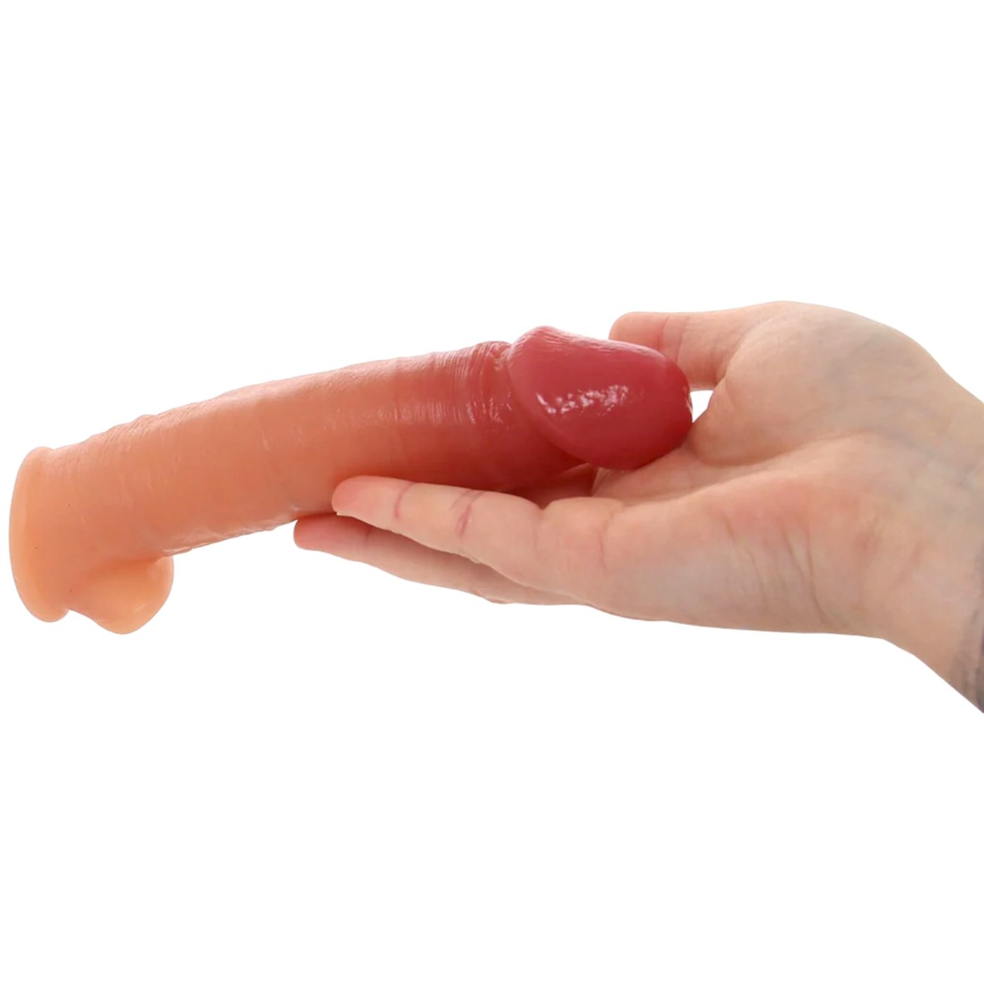 Blue Line 7.25 Inch Super Real Penis Extension Sleeve with Ball Constriction Loop
