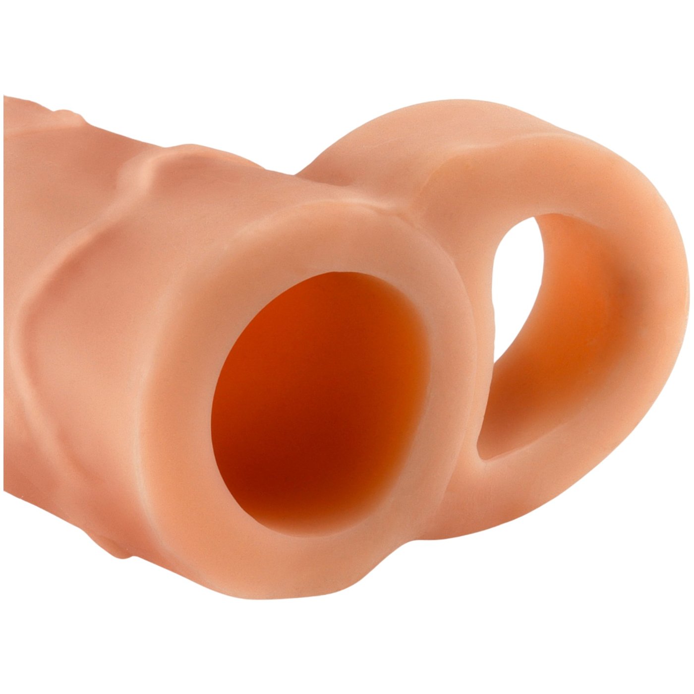 Fantasy X-Tensions Perfect 1 Inch Penis Extender Sleeve with Ball Strap