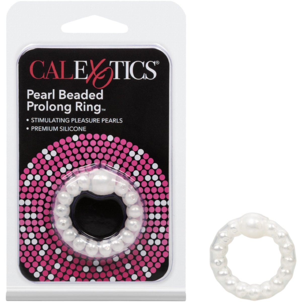 CalExotics Pearl Beaded Prolong Ring Cock Ring