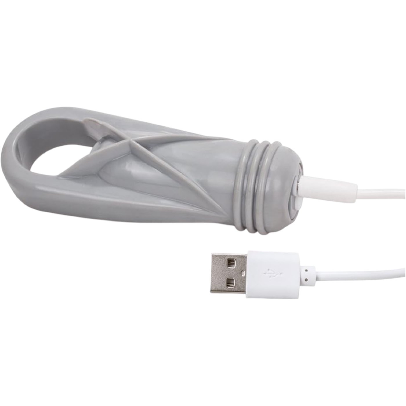 Screaming O Charged OYeah! Plus Rechargeable Vibe Ring Grey