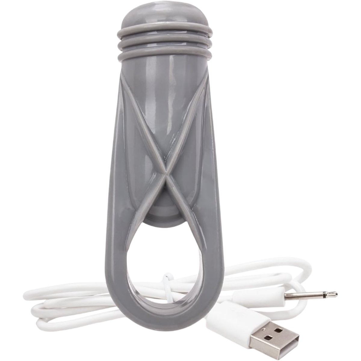 Screaming O Charged OYeah! Plus Rechargeable Vibe Ring Grey