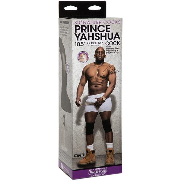 Signature Cocks Prince Yahshua Ultraskyn Cock with Suction Cup 10.5 Inch