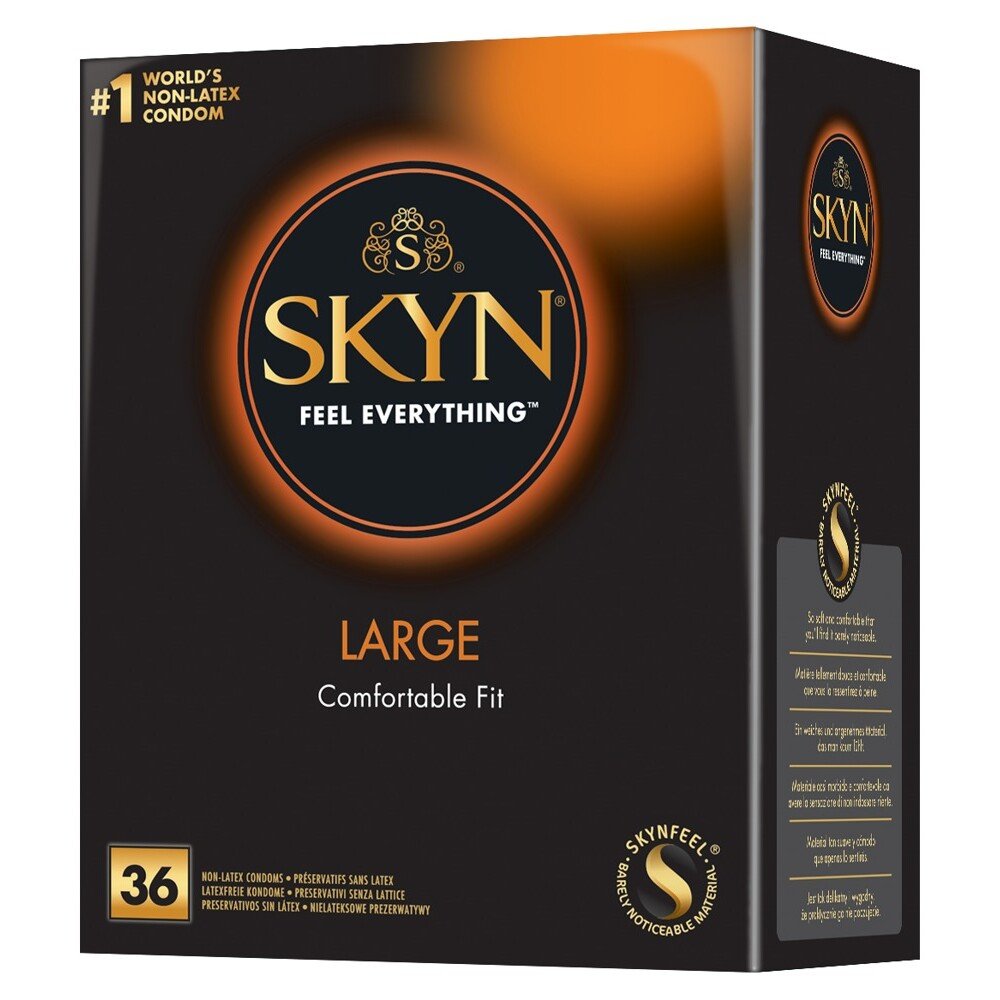 SKYN Large Non-Latex Condoms 36 Pack
