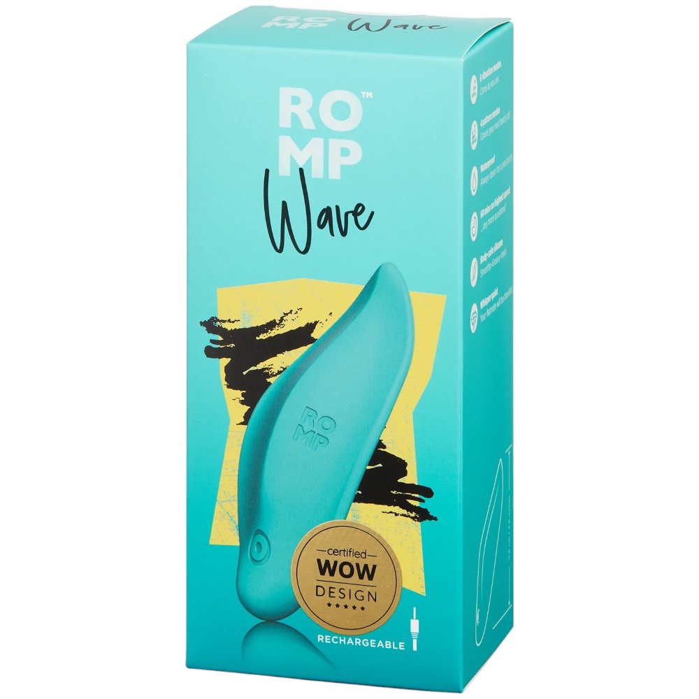 ROMP Wave Rechargeable Silicone Clitoral Vibrator