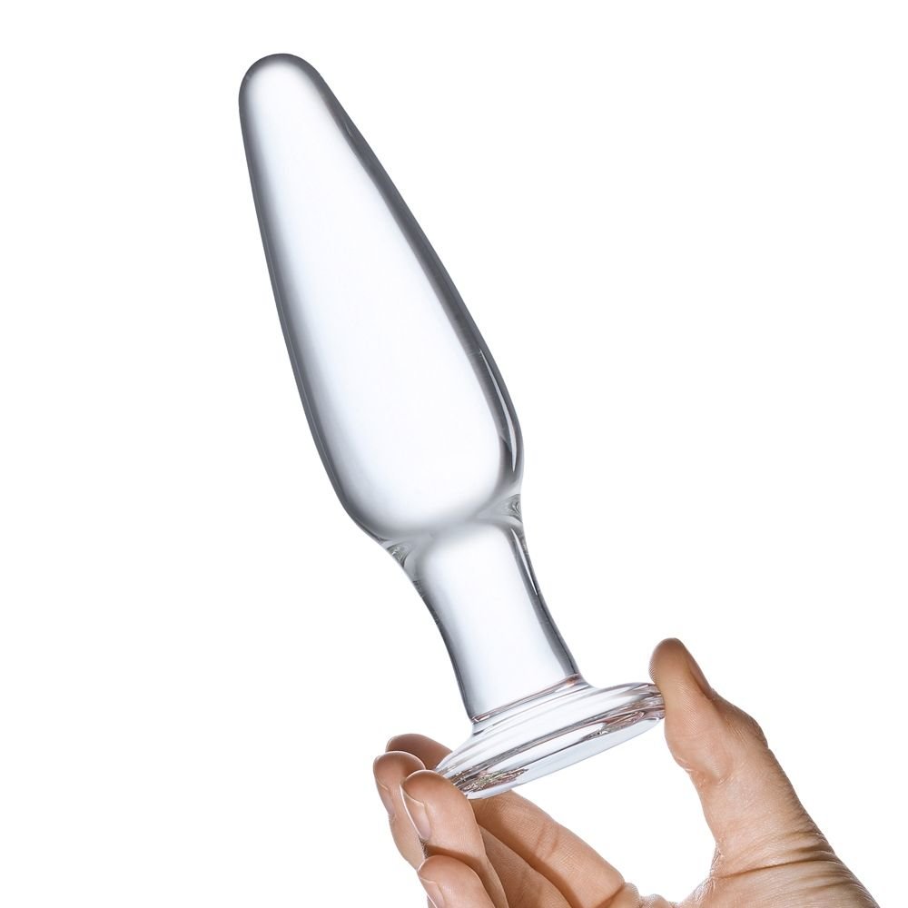 Glas Glass Anal Training Butt Plug Set (3 Piece)