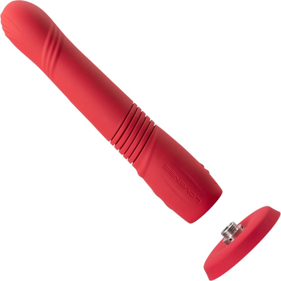 Lovense Gravity App Controlled Rechargeable Thrusting and Vibrating Dildo