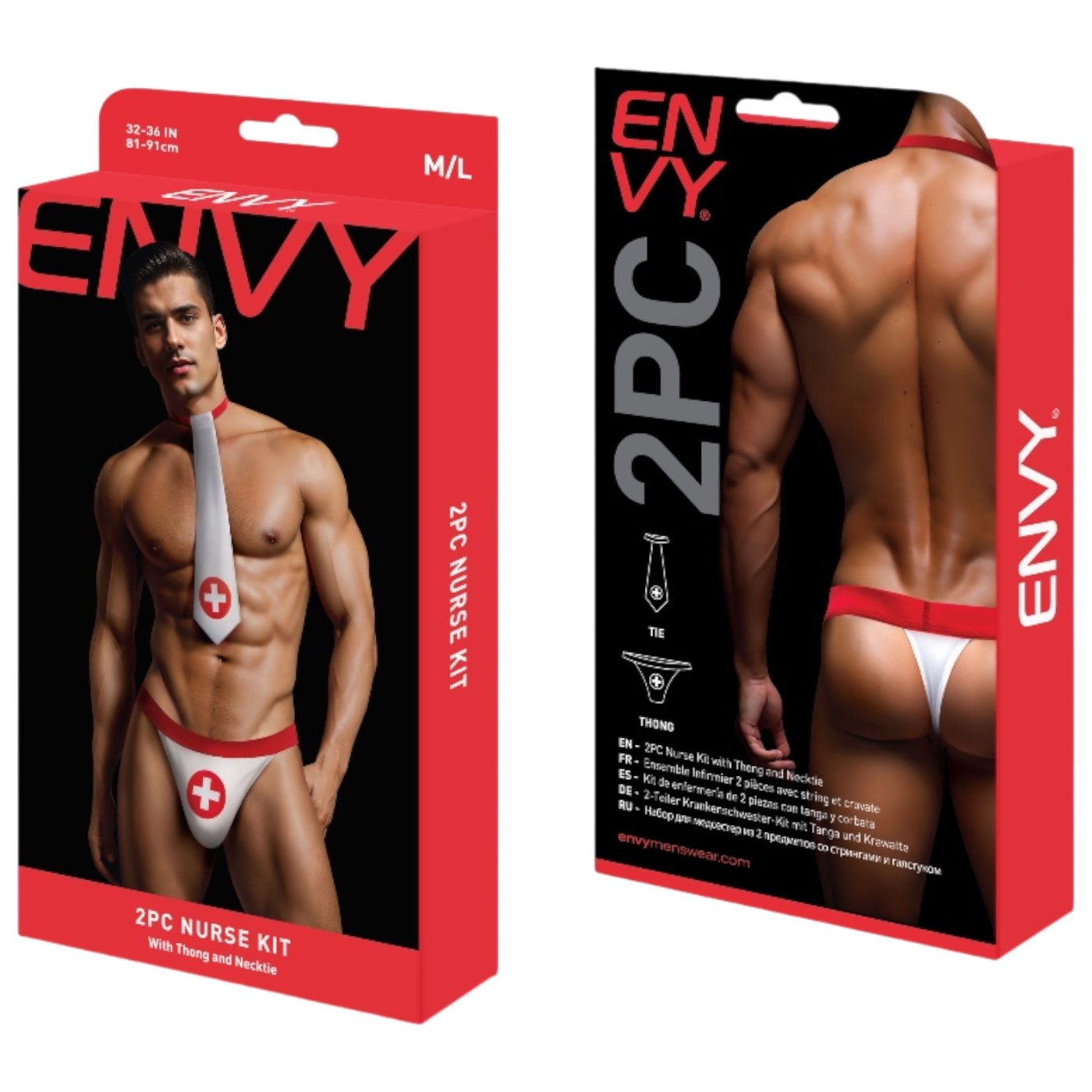 Envy Male Nurse Costume Set (2-Piece)