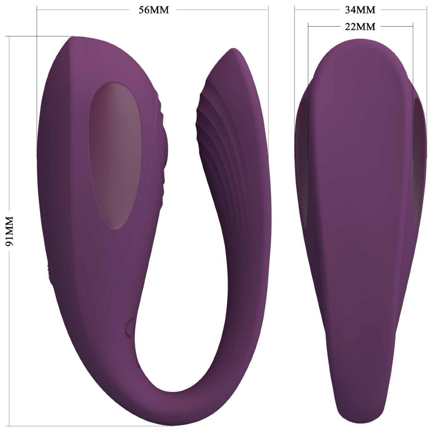 Pretty Love Aari App Controlled Thumping Couples Vibrator