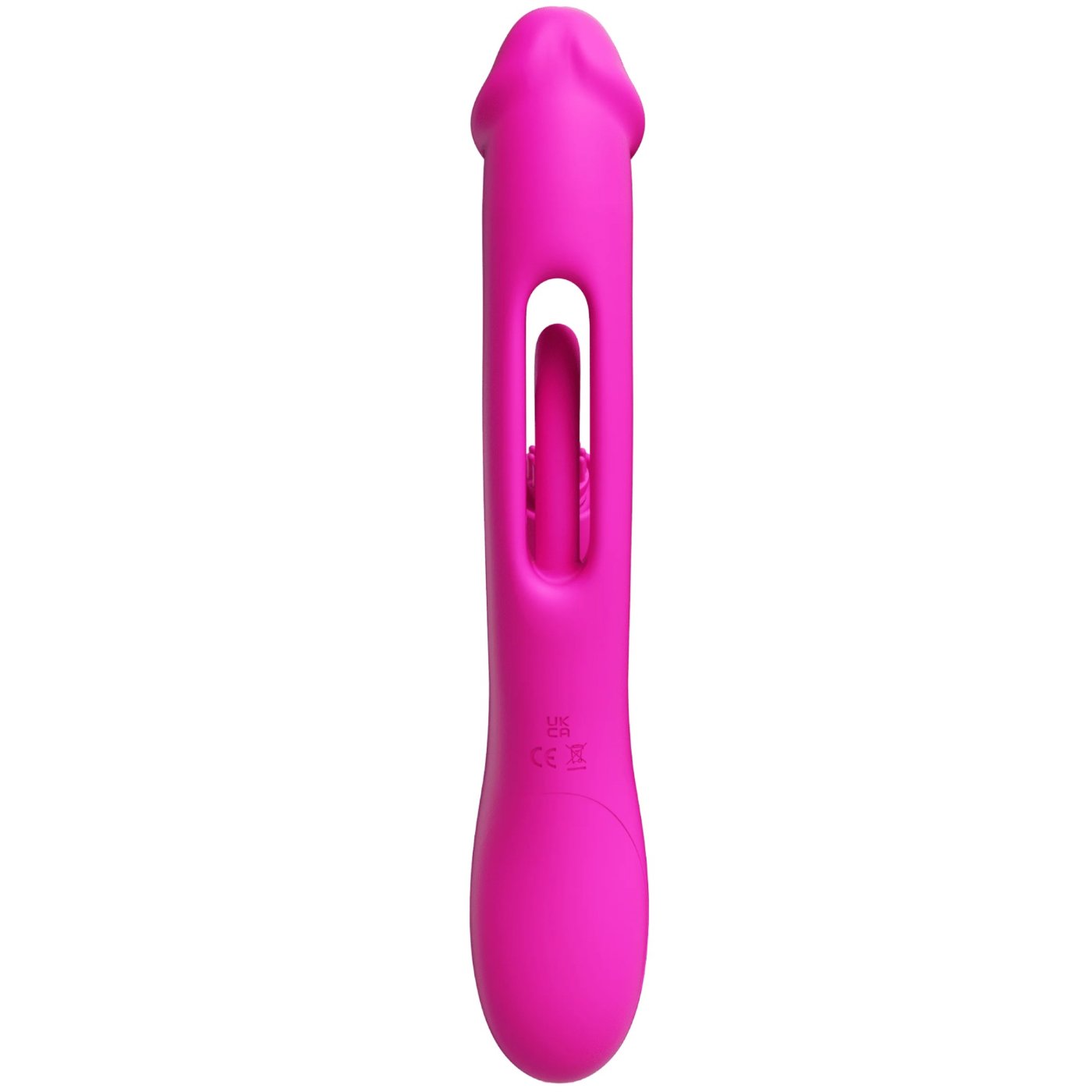 Amovibe G Spot Ultra Flapping G-Spot & Clitoral Vibrator with 4 Replaceable Sleeves