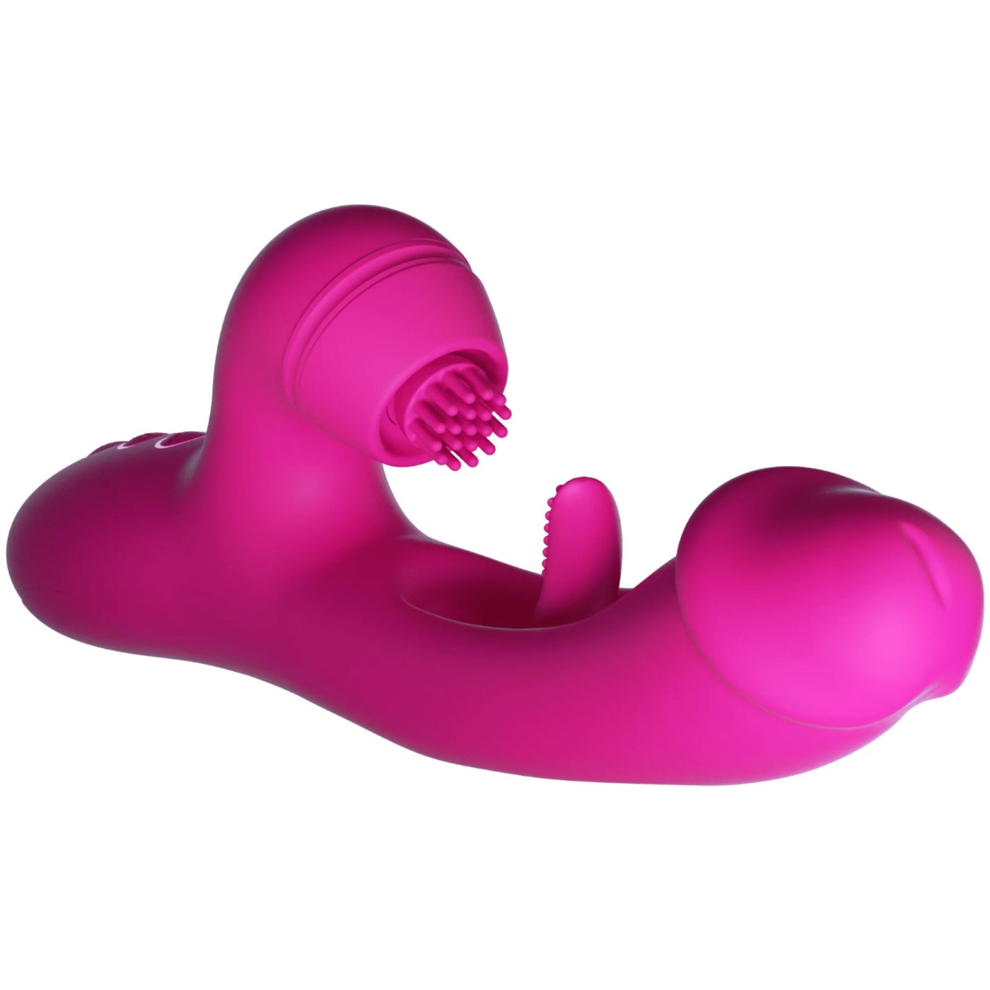 Amovibe G Spot Ultra Flapping G-Spot & Clitoral Vibrator with 4 Replaceable Sleeves