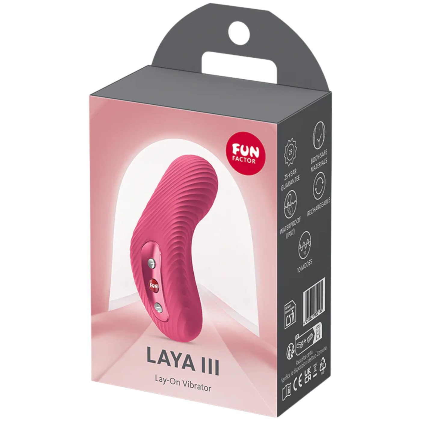 Fun Factory Laya III Rechargeable Lay-On Vibrator
