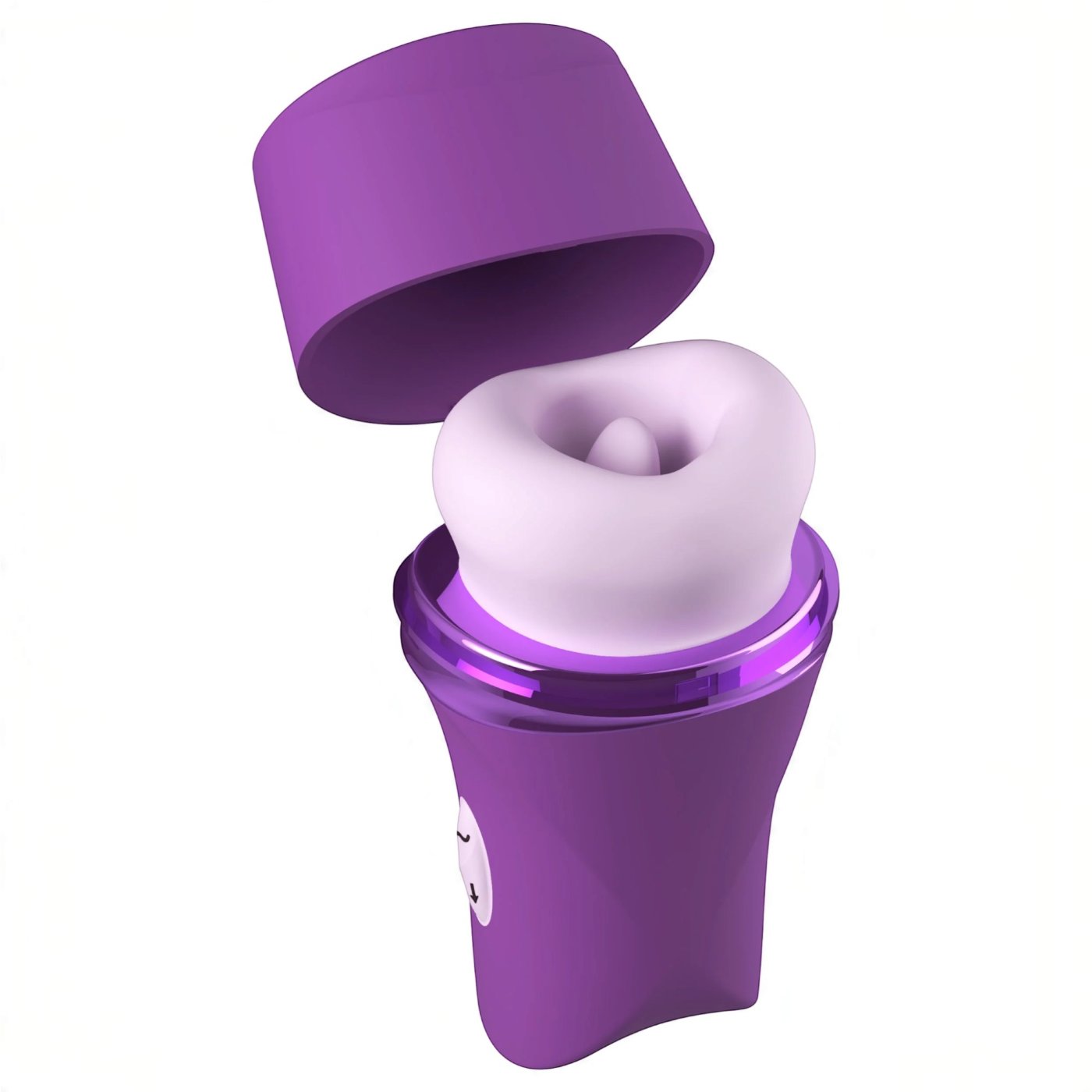Fantasy For Her Lush Kiss Plush Tongue Vibrator with Suction