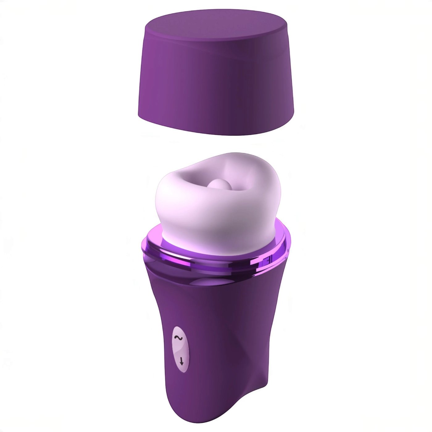 Fantasy For Her Lush Kiss Plush Tongue Vibrator with Suction