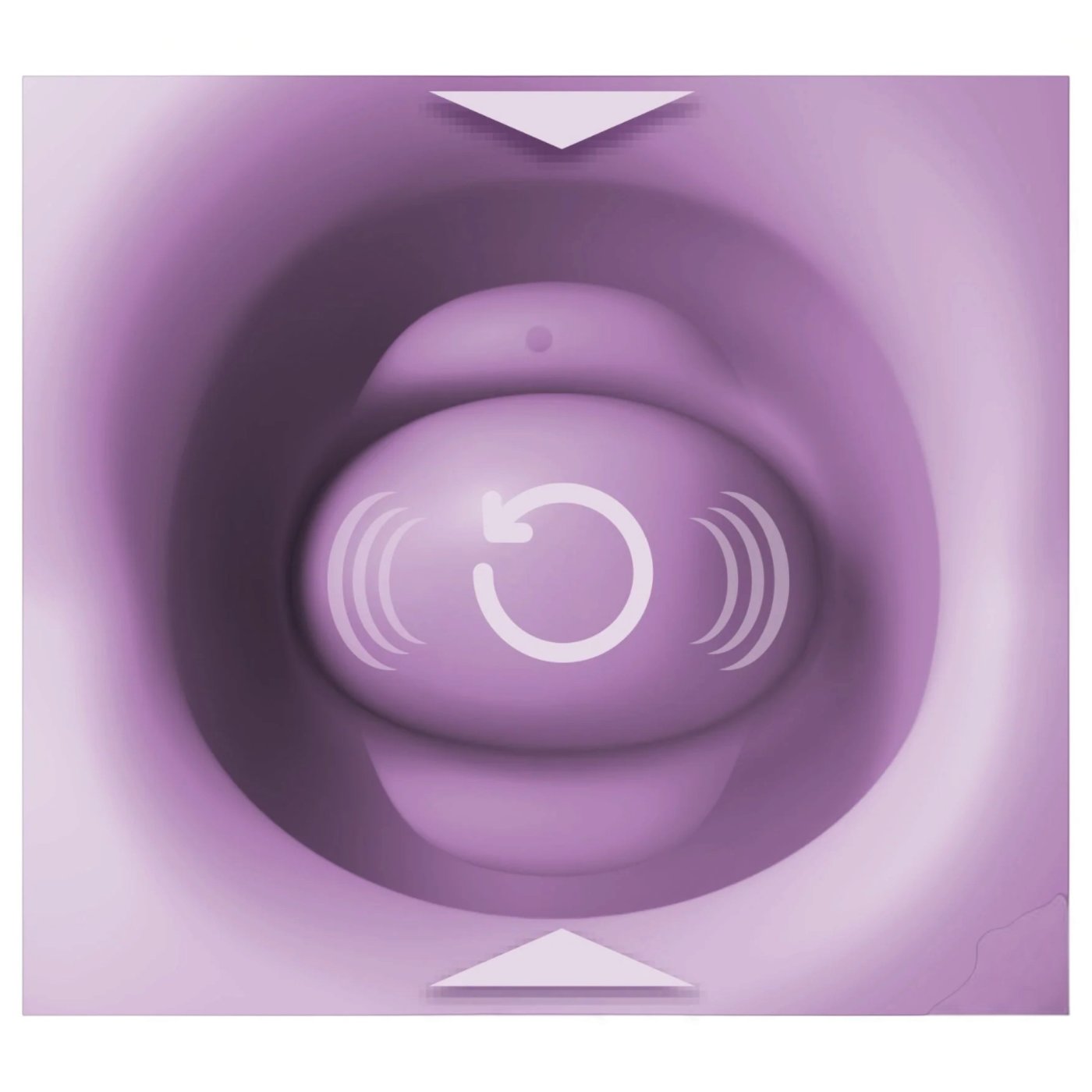 Fantasy For Her Lush Kiss Plush Tongue Vibrator with Suction