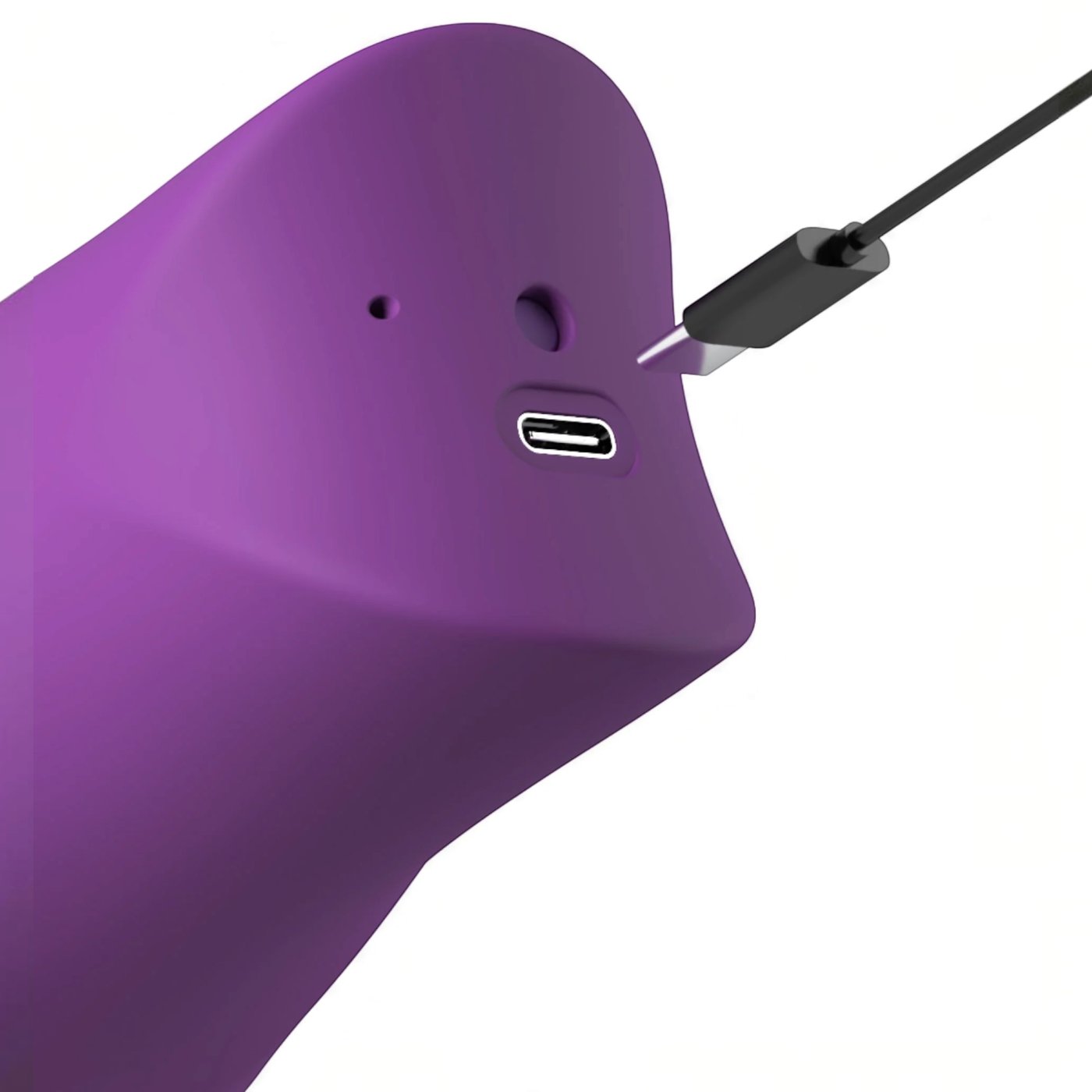 Fantasy For Her Lush Kiss Plush Tongue Vibrator with Suction