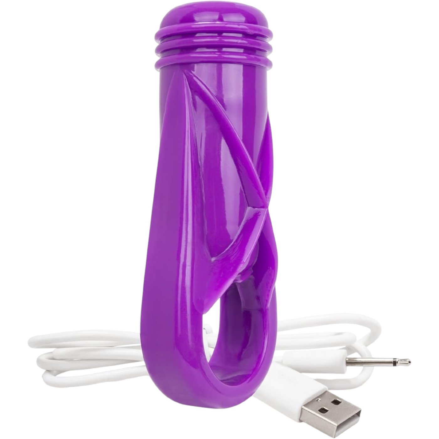 Screaming O Charged OYeah! Plus Rechargeable Vibe Ring Purple