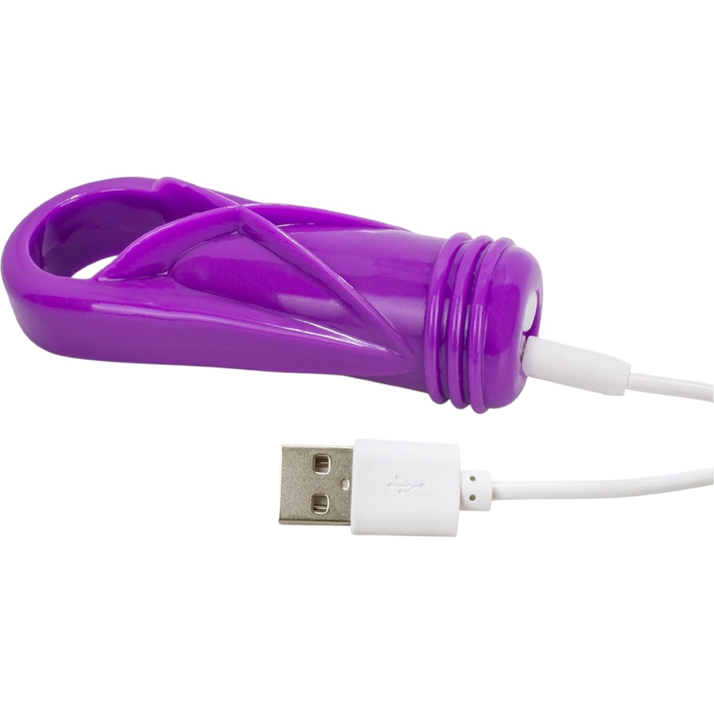 Screaming O Charged OYeah! Plus Rechargeable Vibe Ring Purple