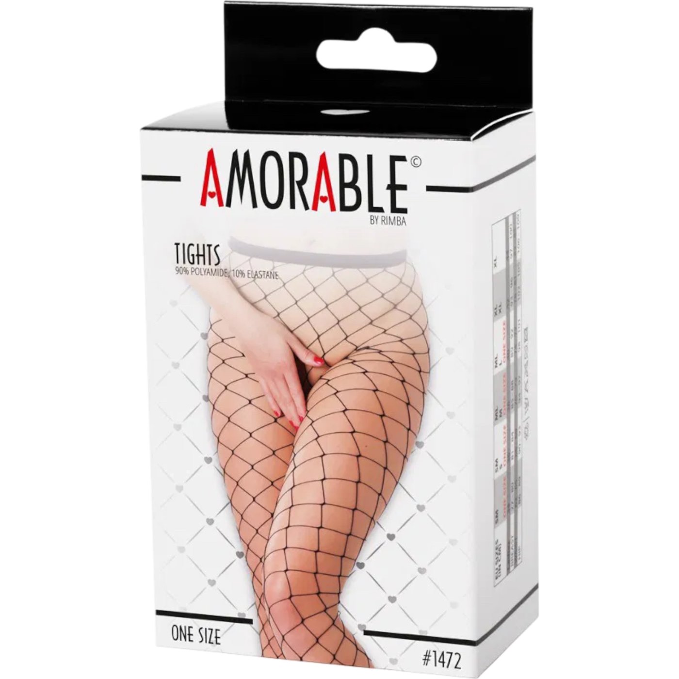Rimba Black Fishnet Tights