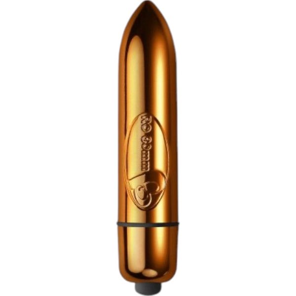 Rocks Off RO-80 Vibrating Bullet 7 Speed - Gold