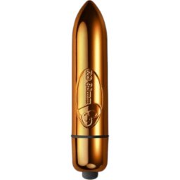 Rocks Off RO-80 Vibrating Bullet 7 Speed - Gold