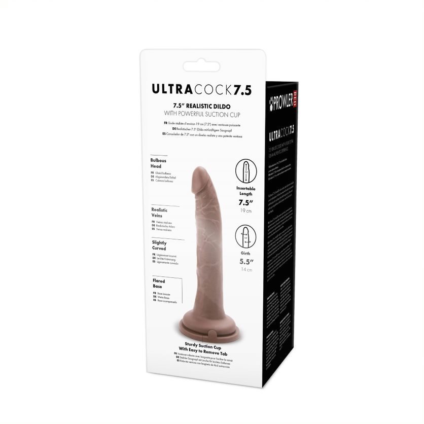 Prowler RED Ultra Cock Dildo Caramel 7.5 Inch