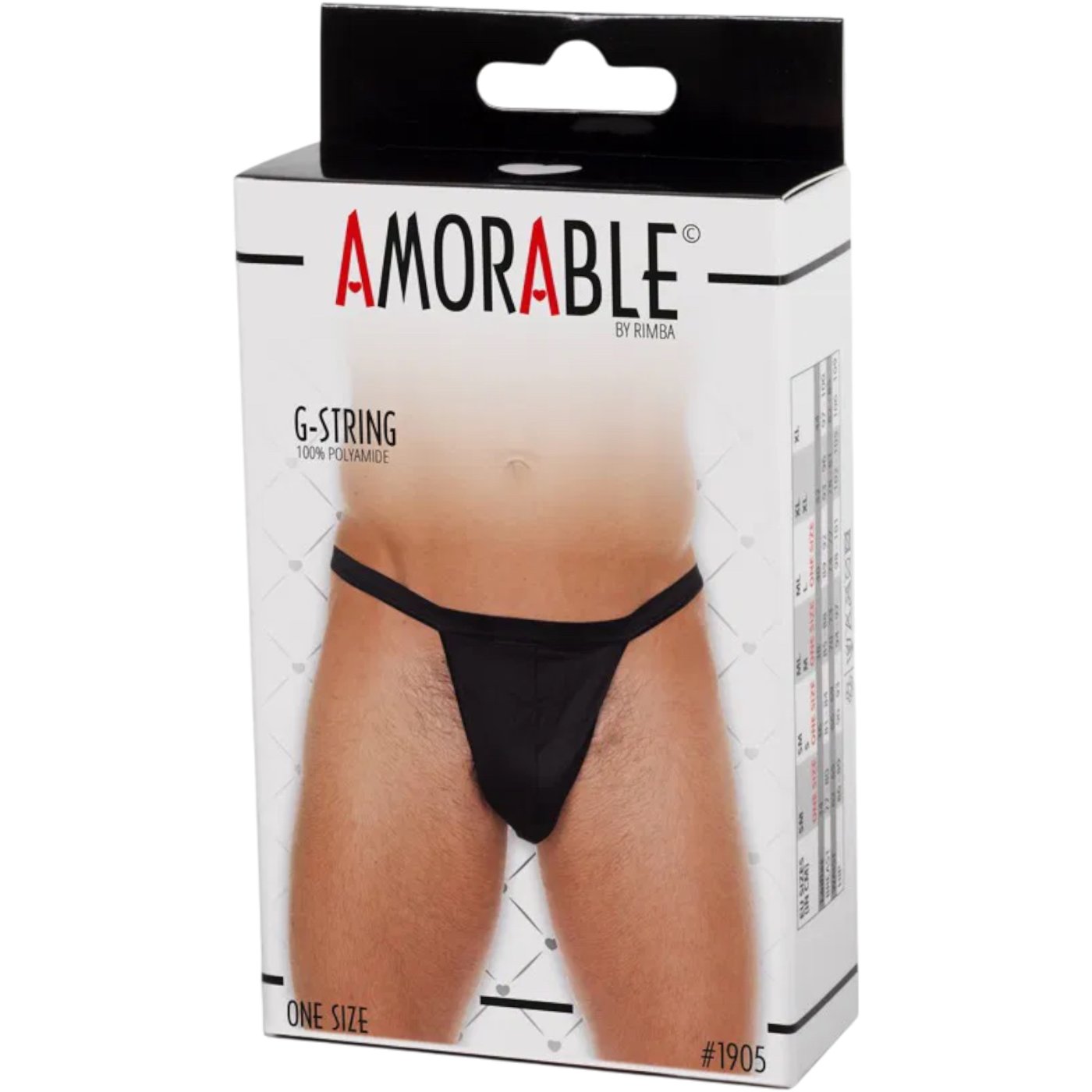 Rimba Men’s Black Pouch G-String
