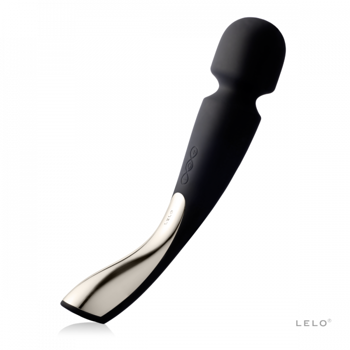 LELO Smart Wand Medium Rechargeable Vibrator Black