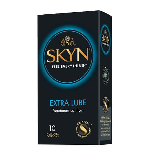 SKYN Extra Lubricated Non-Latex Condoms 10 Pack