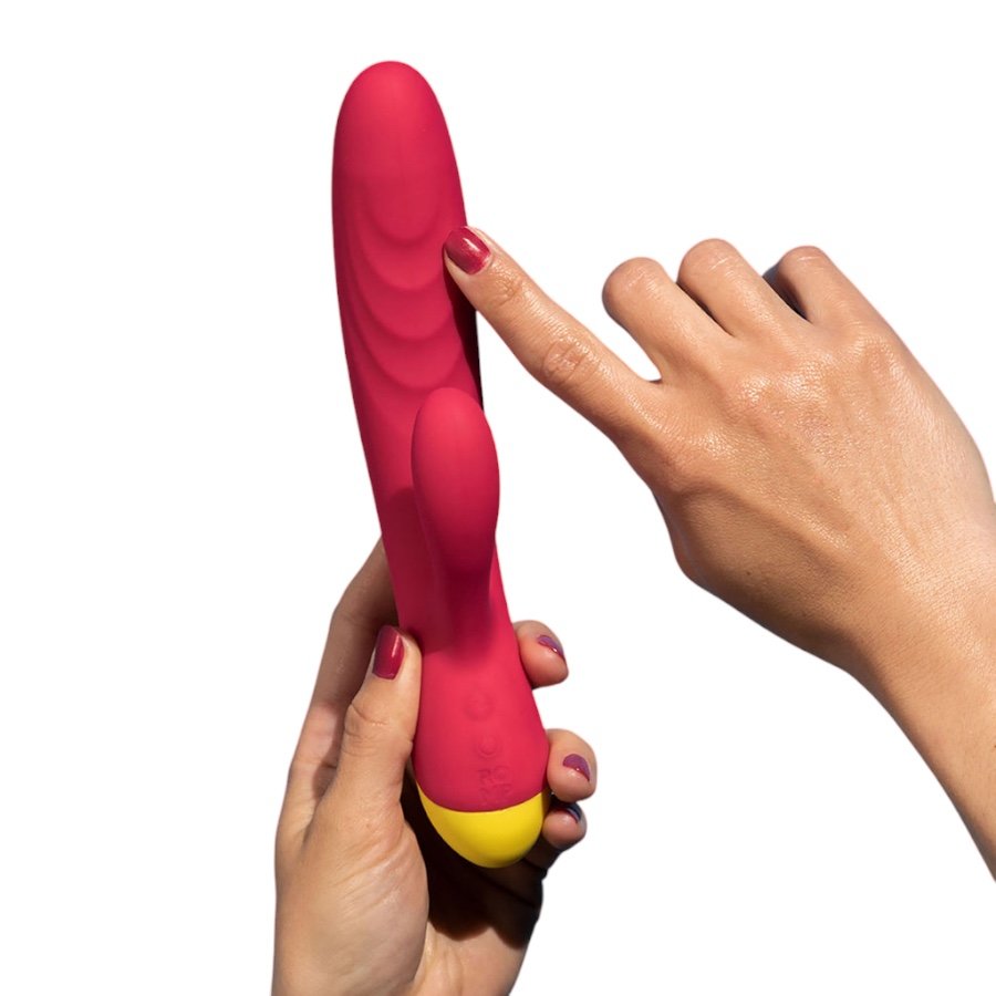 ROMP Jazz Rechargeable G-Spot and Clitoral Rabbit Vibrator