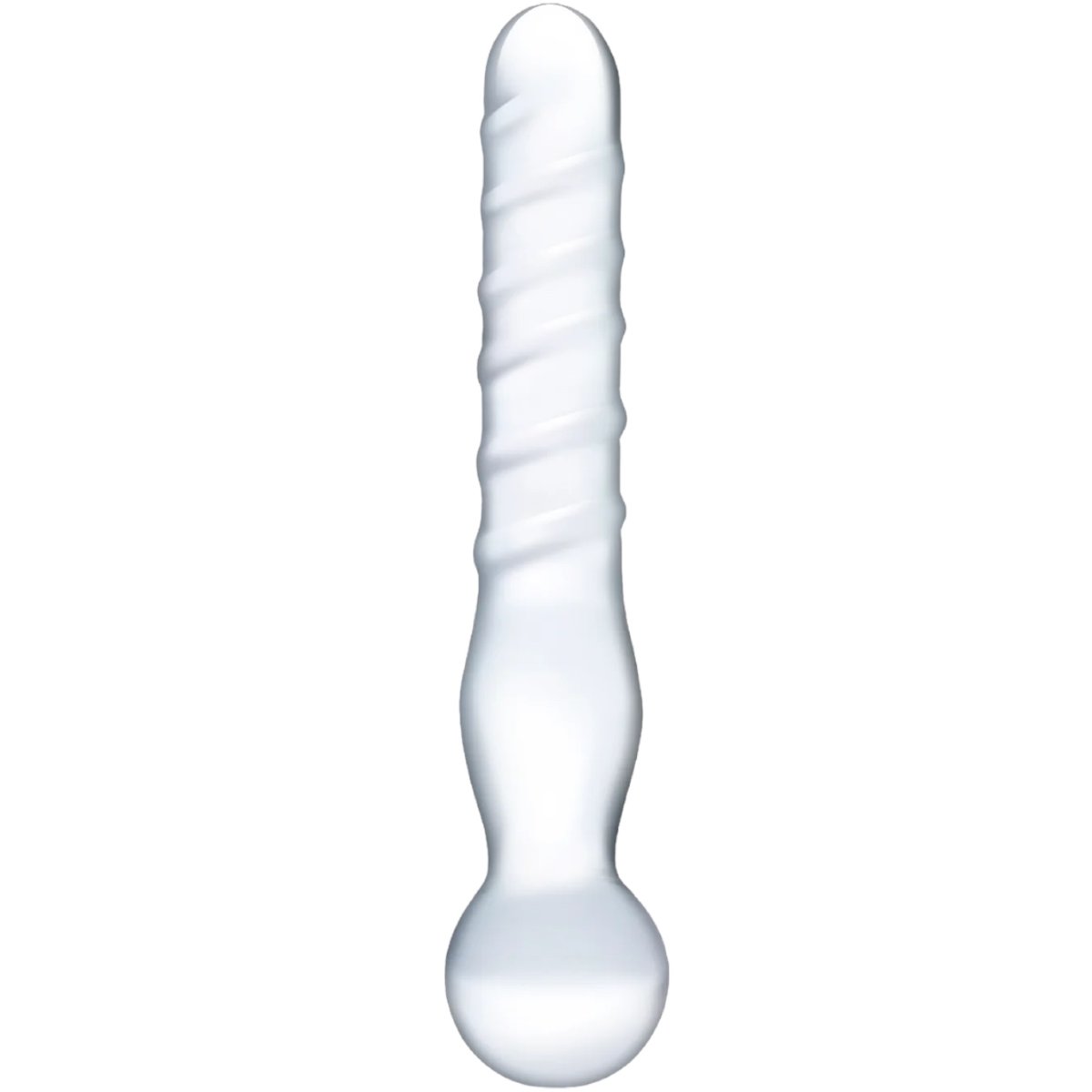 Glas Joystick Clear Glass Dildo 8 Inch
