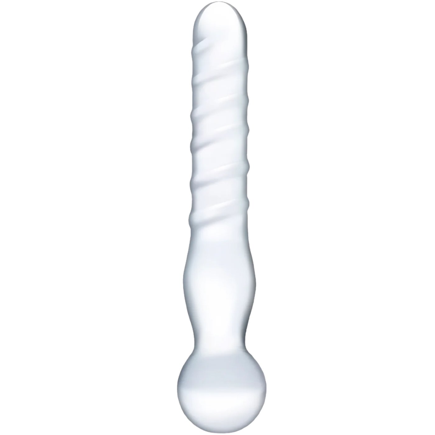 Glas Joystick Clear Glass Dildo 8 Inch