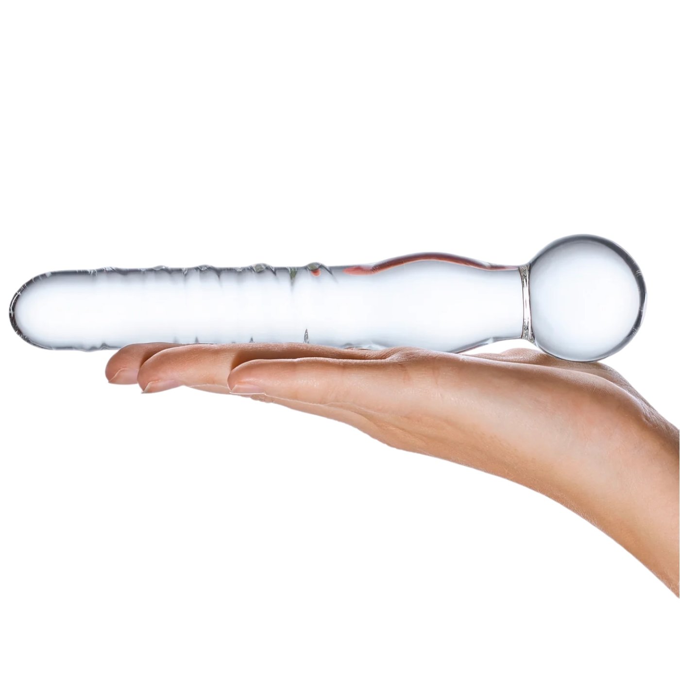 Glas Joystick Clear Glass Dildo 8 Inch