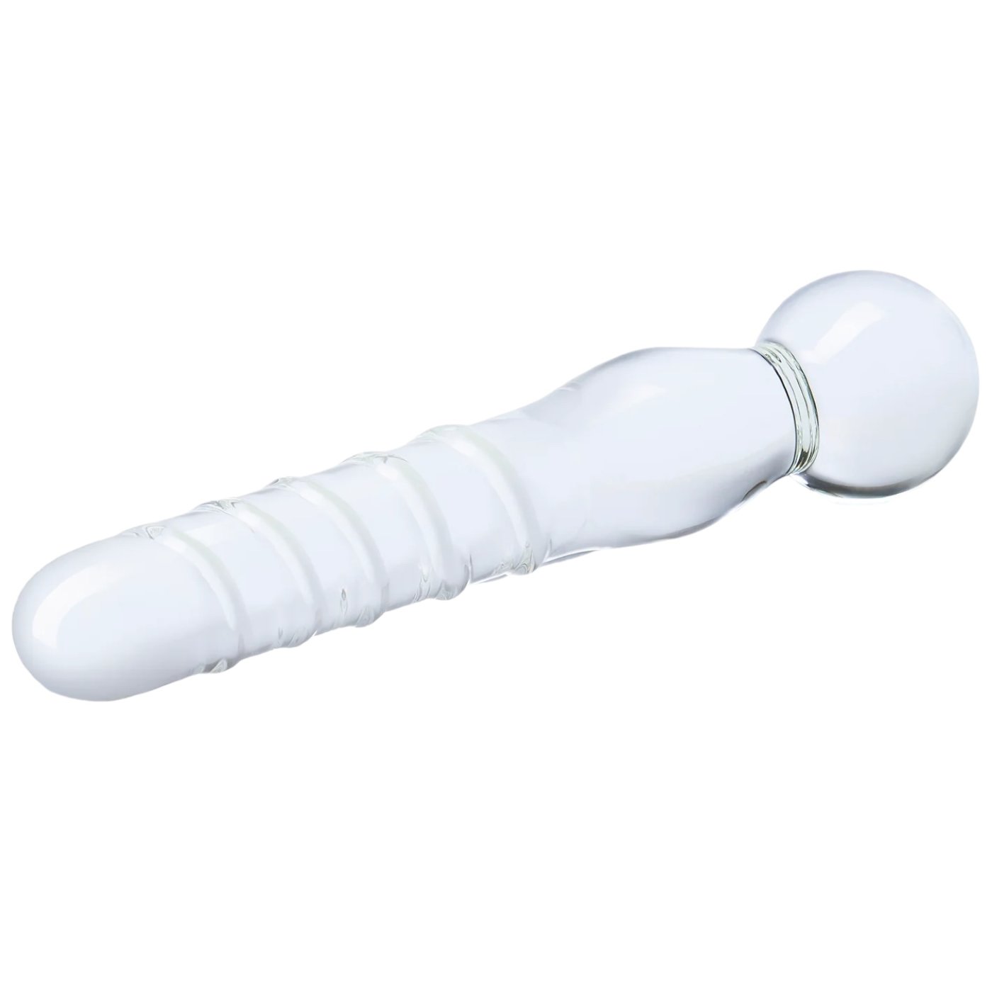 Glas Joystick Clear Glass Dildo 8 Inch