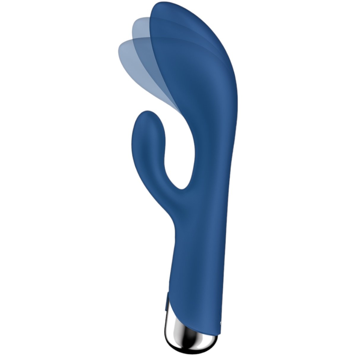 Satisfyer Spinning Rabbit 1 Silicone Rechargeable Rabbit Vibrator Blue