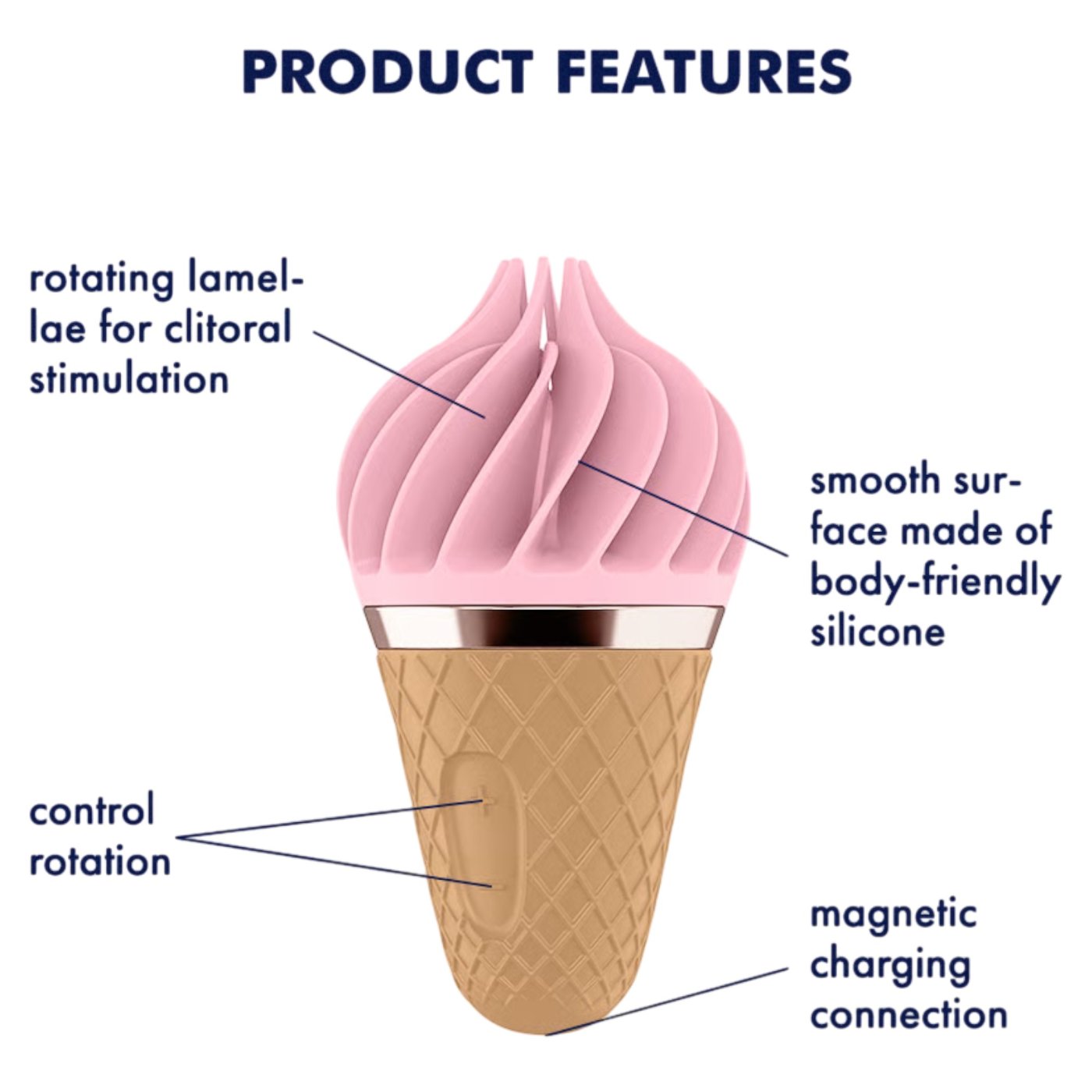 Satisfyer Sweet Treat Rechargeable Clitoral Stimulator