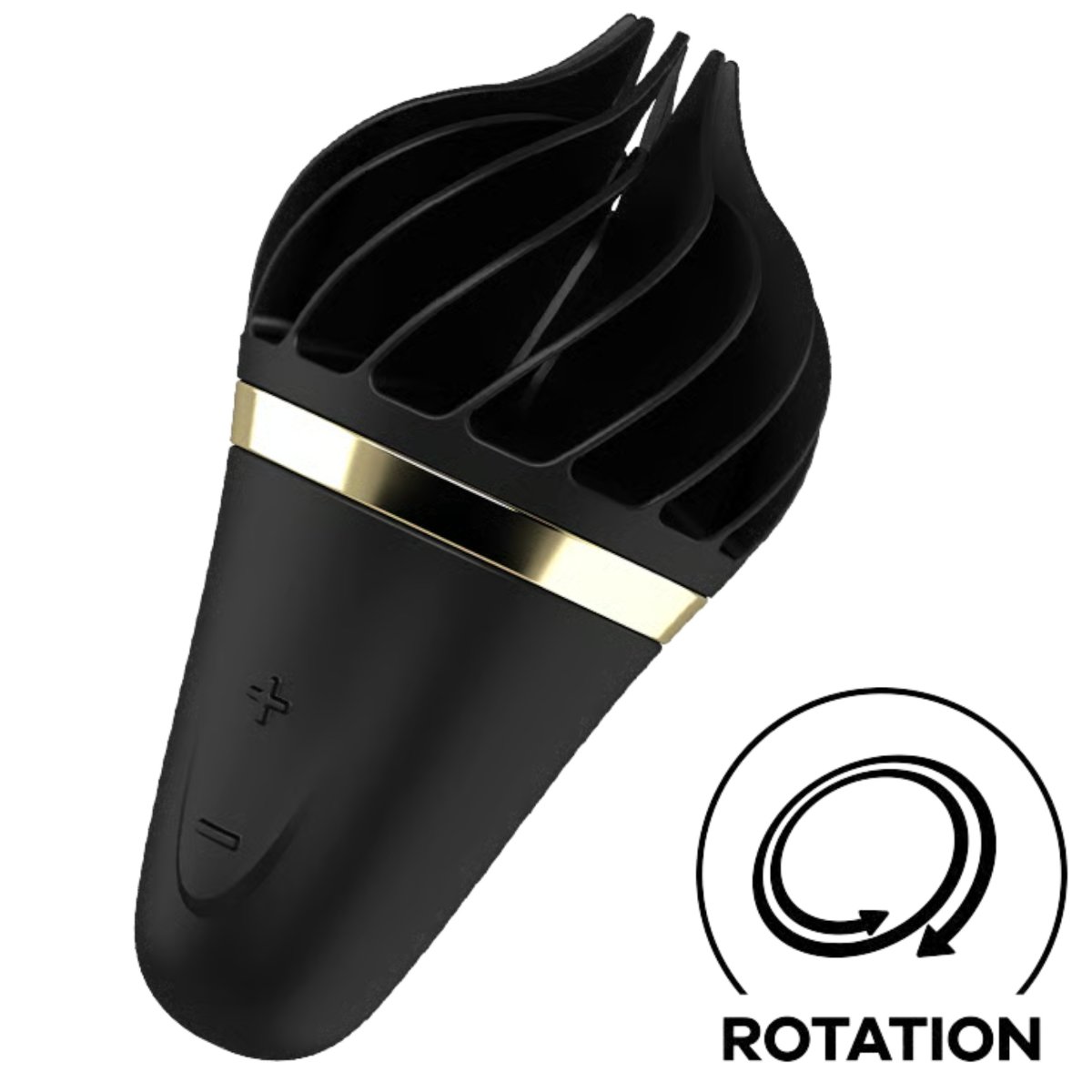 Satisfyer Sweet Treat Rechargeable Clitoral Stimulator, Black