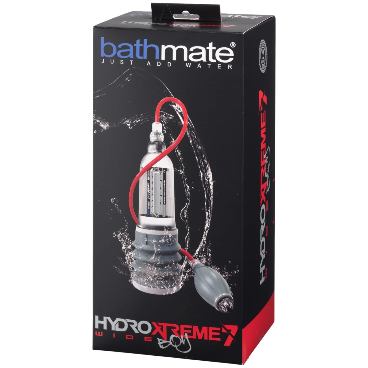 Bathmate Hydroxtreme7 Wideboy Penis Pump Clear 5-7 Inches