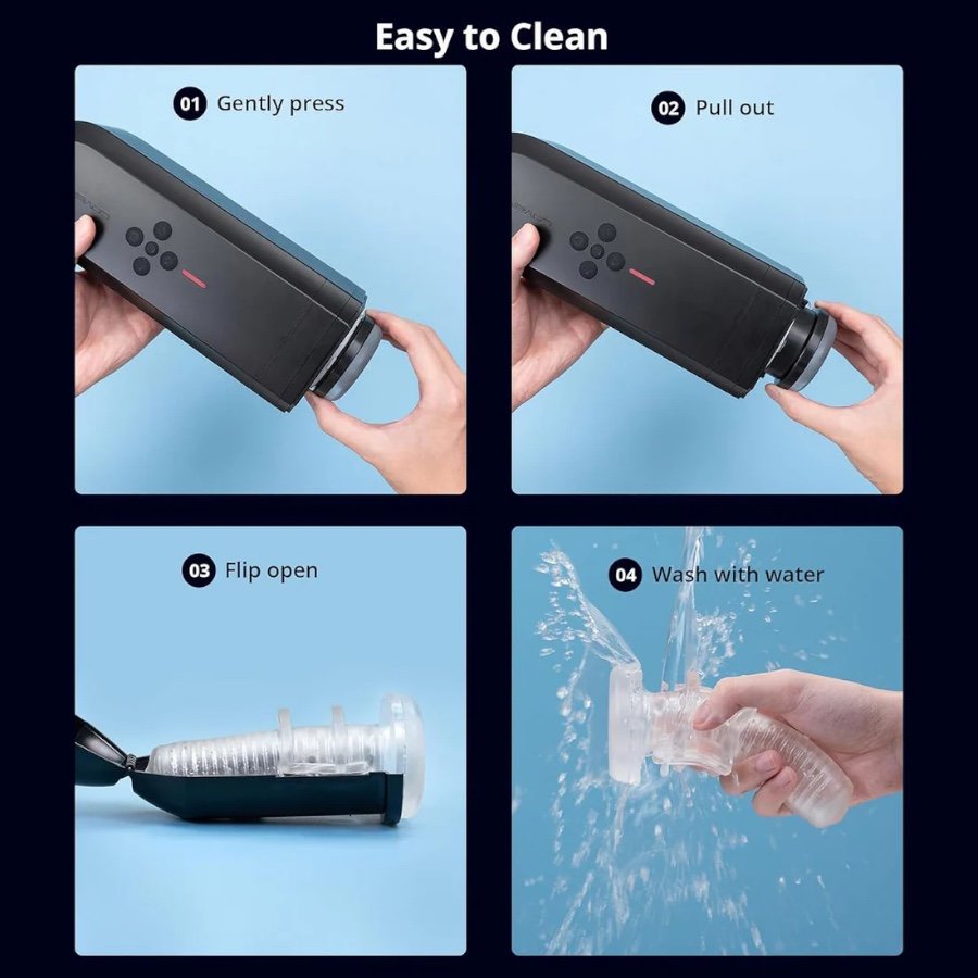 Lovense Solace App-Controlled Automatic Thrusting Male Masturbator