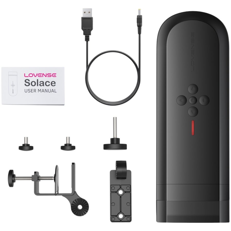 Lovense Solace App-Controlled Automatic Thrusting Male Masturbator
