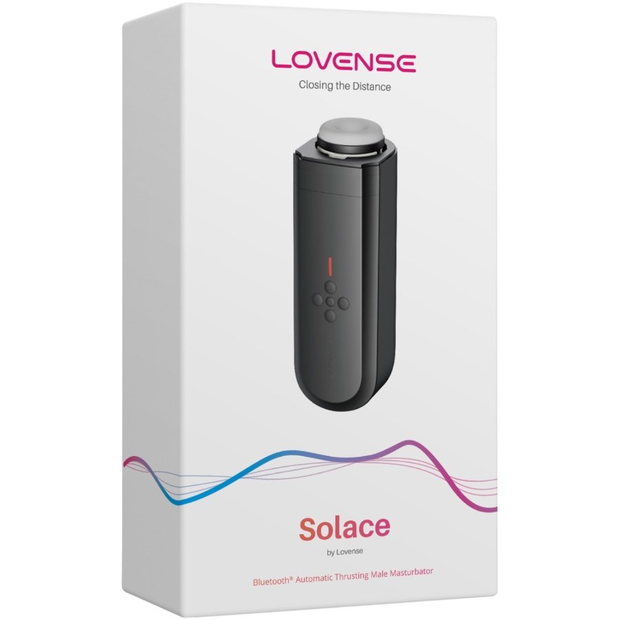 Lovense Solace App-Controlled Automatic Thrusting Male Masturbator
