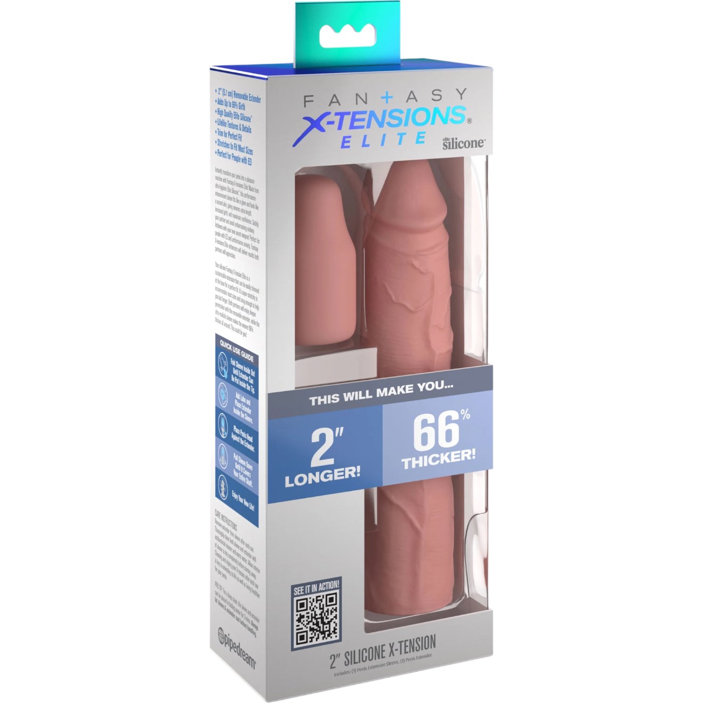 Fantasy X-tensions Elite 2 Inch Penis Extender