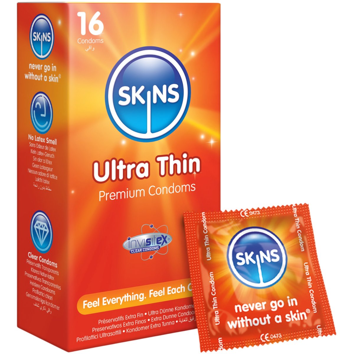 Skins Condoms Ultra Thin 16 Pack