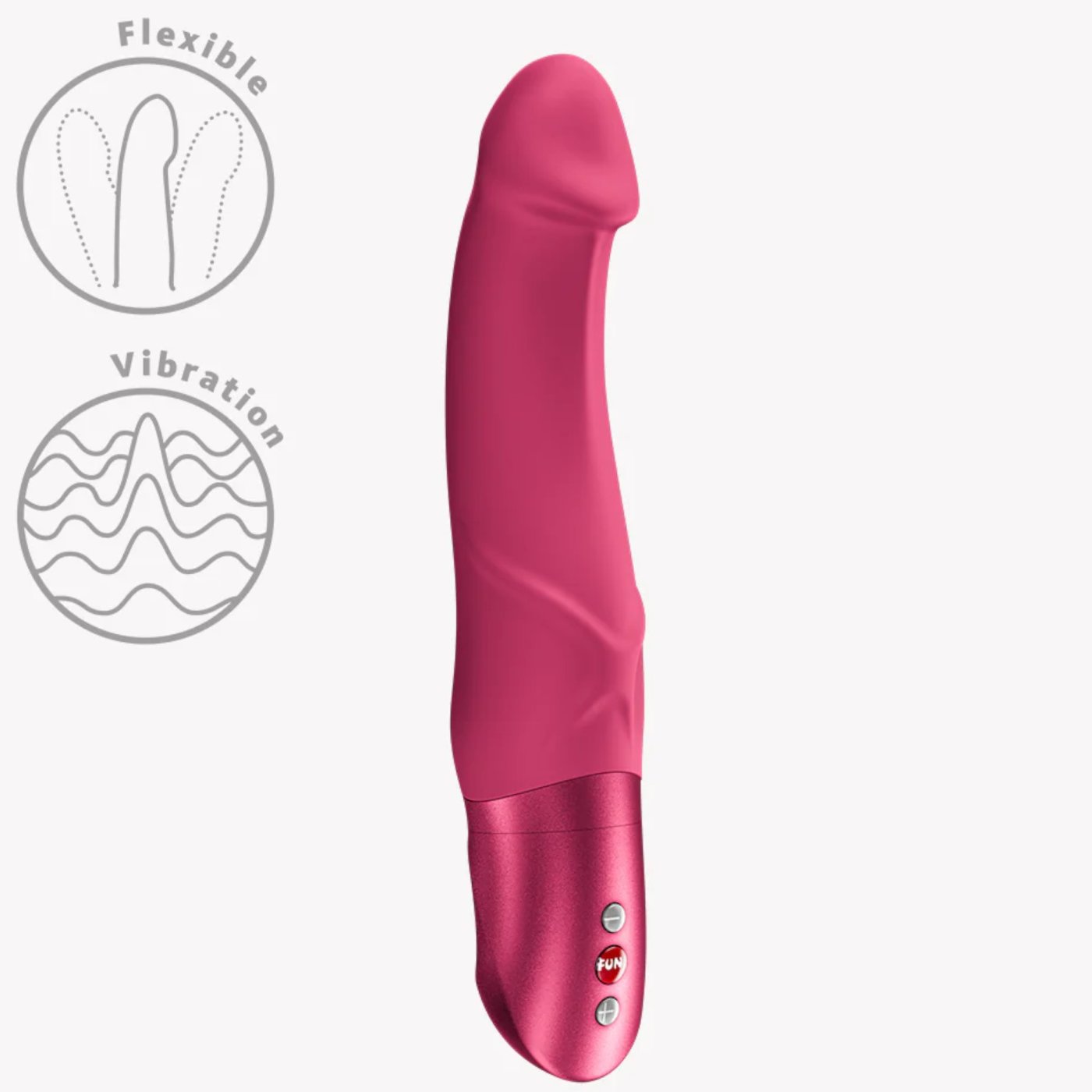 Fun Factory Mr Boss Realistic Dildo Vibrator 6 Inch