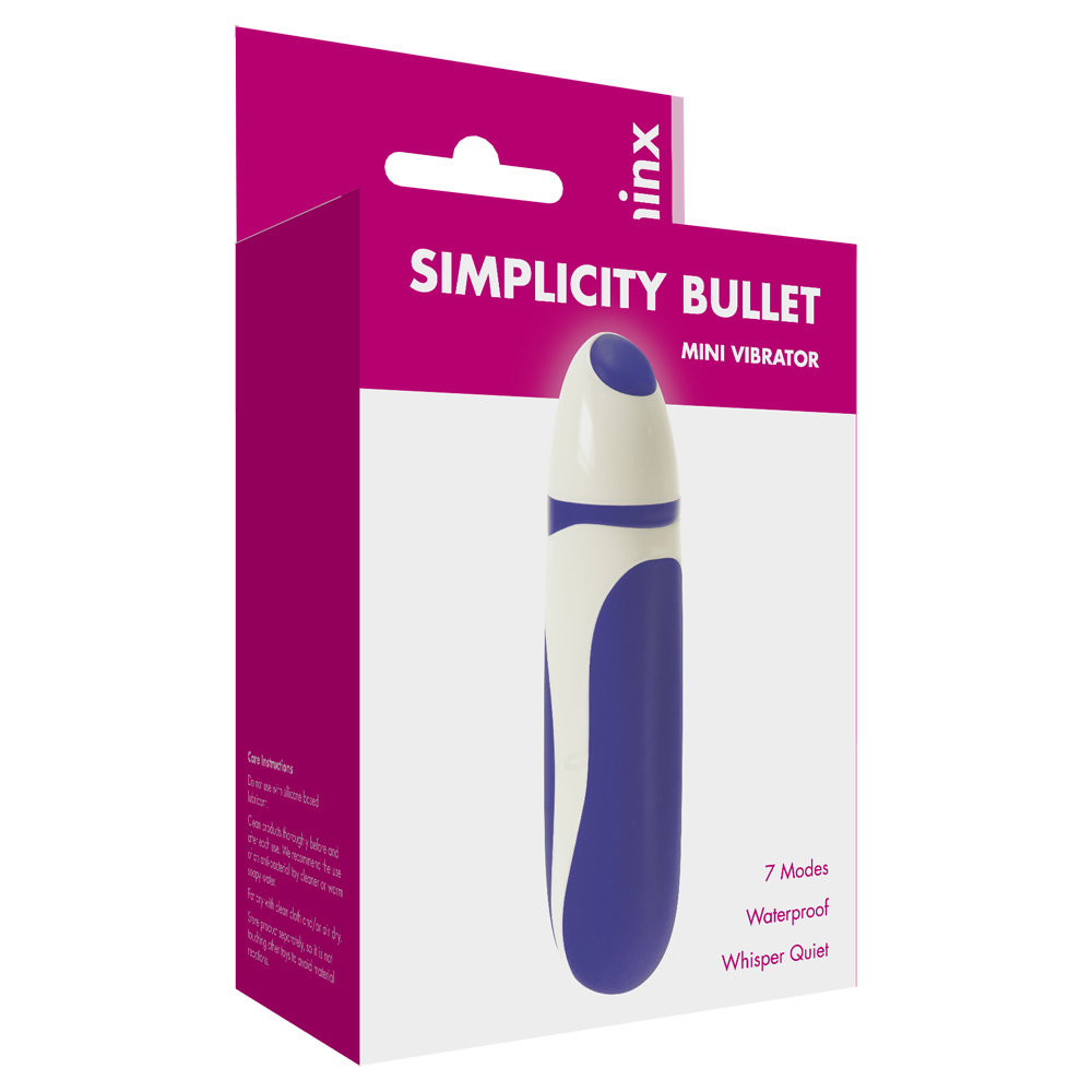 Minx Simplicity Bullet Vibrator Violet 2.5 Inch