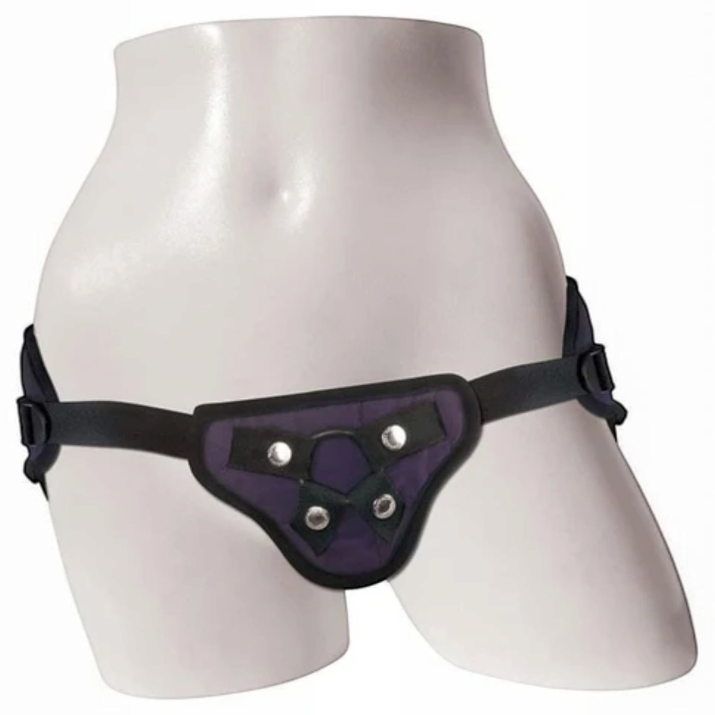Sportsheets Lush Adjustable Strap On Harness Purple